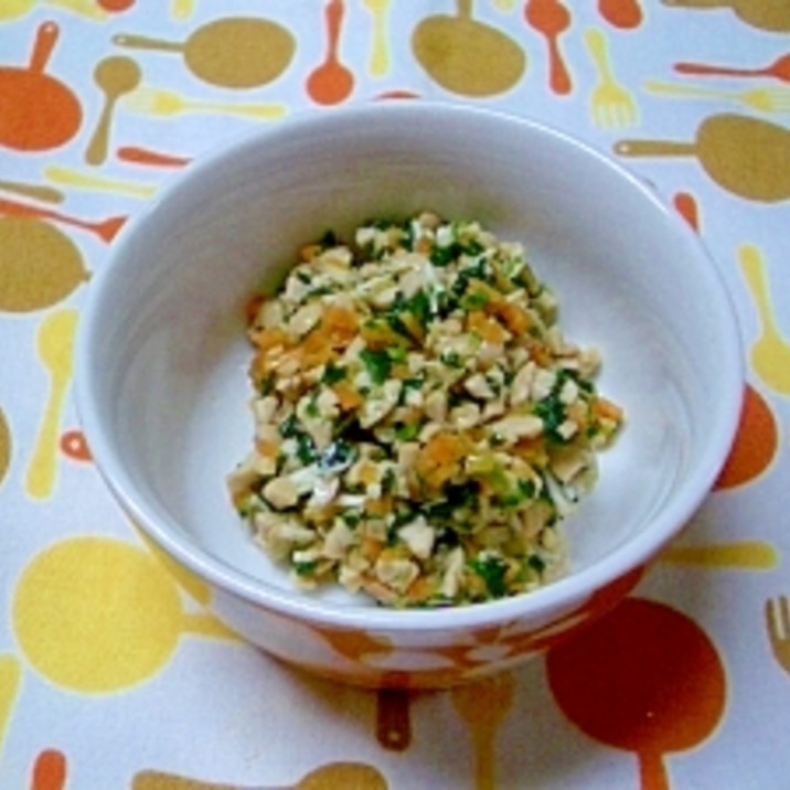 ささみと野菜の納豆あえ 離乳食 レシピ 作り方 By Shino8631 楽天レシピ